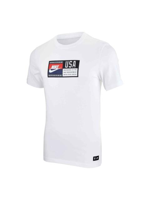 Nike Nike 2020-21 USA Voice Tag T-shirt 'White' CD1262-100