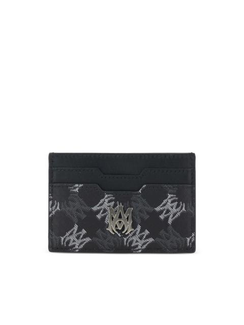 AMIRI patterned logo cardholder