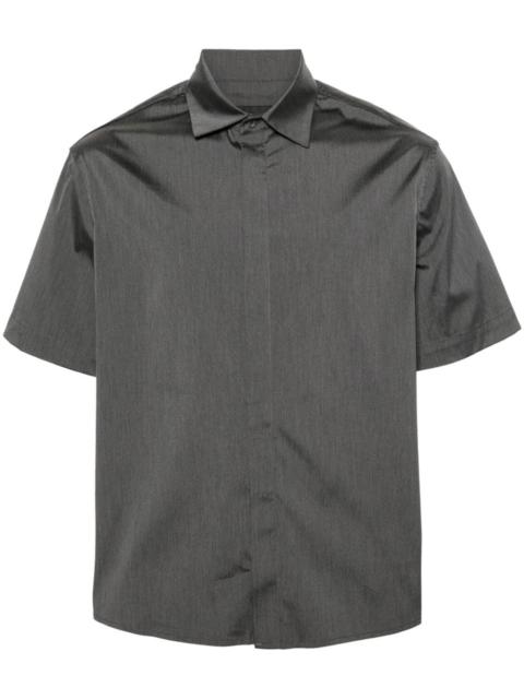 Neil Barrett short-sleeve cotton blend shirt