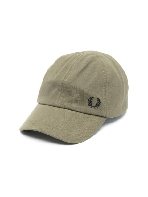 Fred Perry crest-embroidered cap