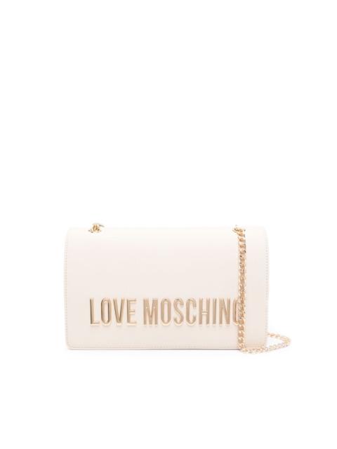 Moschino logo-lettering shoulder bag