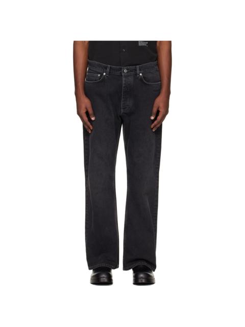 Off-White Black Script Logo 90s Skate Jeans