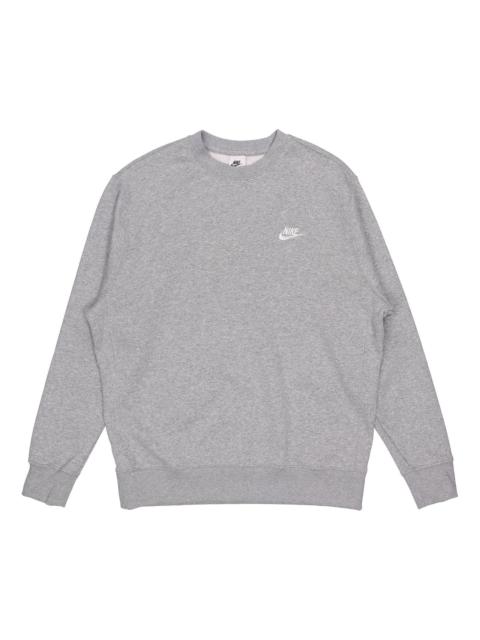Nike Nike Sportswear Club Casual Round Neck Pullover Gray BV2663-063