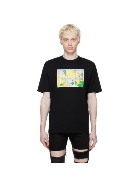 UNDERCOVER Black Printed T-Shirt