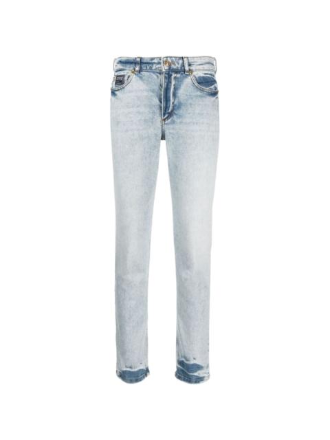 VERSACE JEANS COUTURE low-rise straight-leg jeans