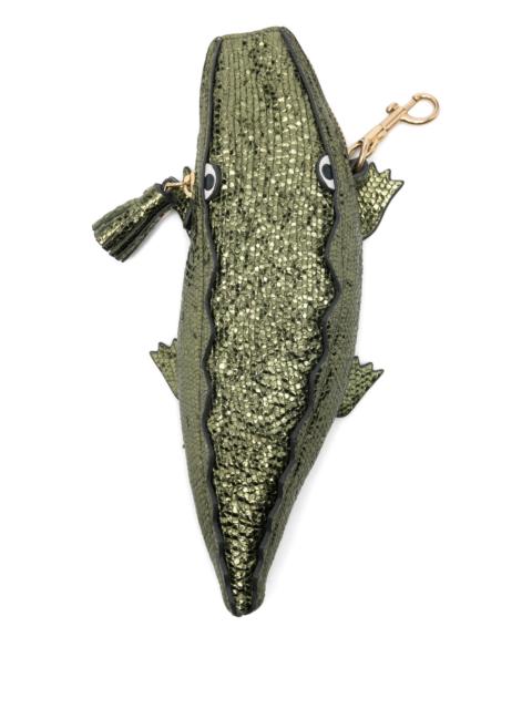 Anya Hindmarch Anya Hindmarch Crocodile-shape Coin Pouch