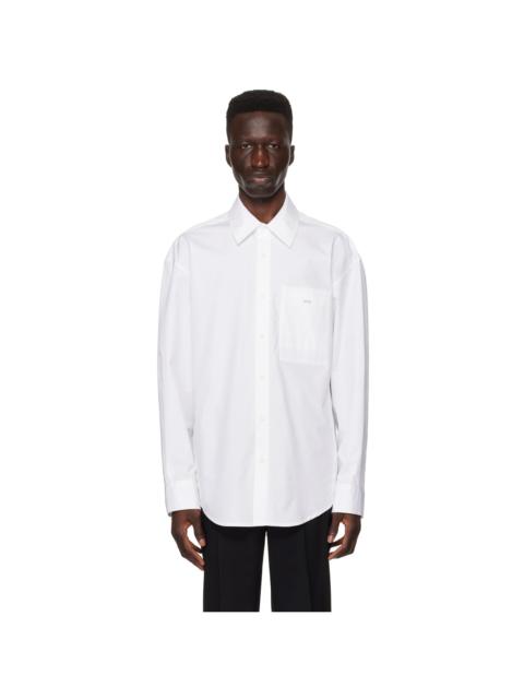 White Printed Shirt