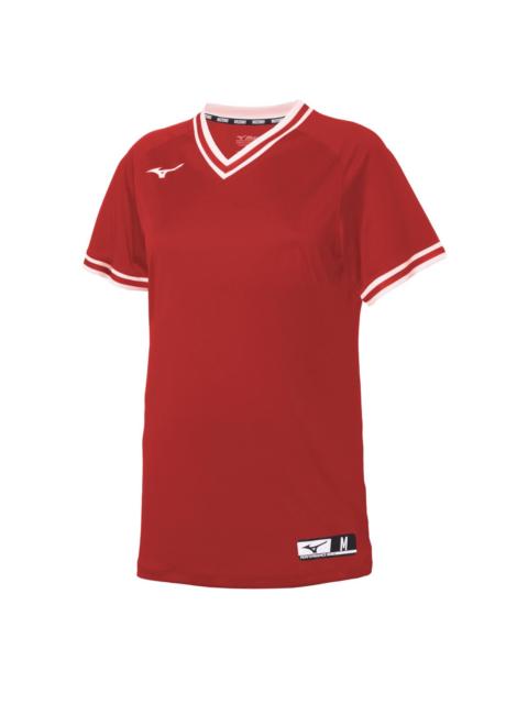 Mizuno Youth Girl's NXT V-Neck Softball Jersey