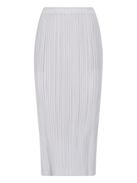 Pleats Please Issey Miyake PLEATED MIDI SKIRT