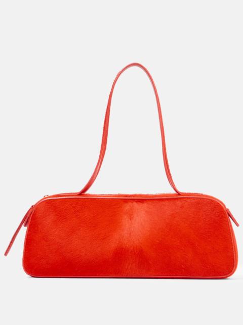 KHAITE Simona Small calf hair shoulder bag
