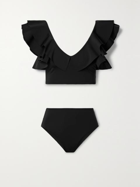 MAYGEL CORONEL + Net Sustain Mila Ruffled Bikini