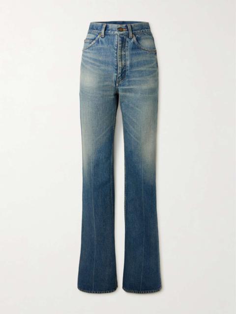 High-rise bootcut jeans Mid denim