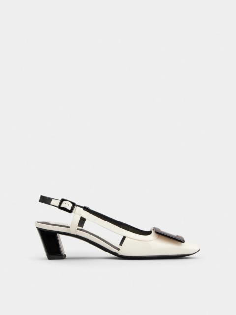 Roger Vivier Belle Vivier Slingback Pumps in patent leather