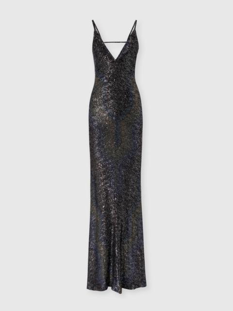 Missoni V-neck maxi dress