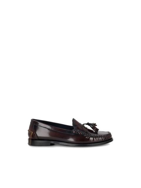 FORTELA Sophie tassel leather loafers