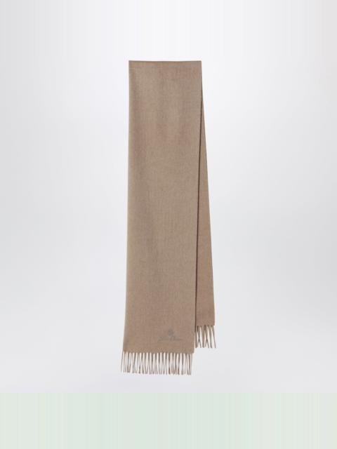 Loro Piana Pink-beige cashmere scarf