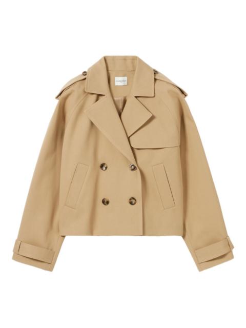 Claudie Pierlot cropped trench jacket
