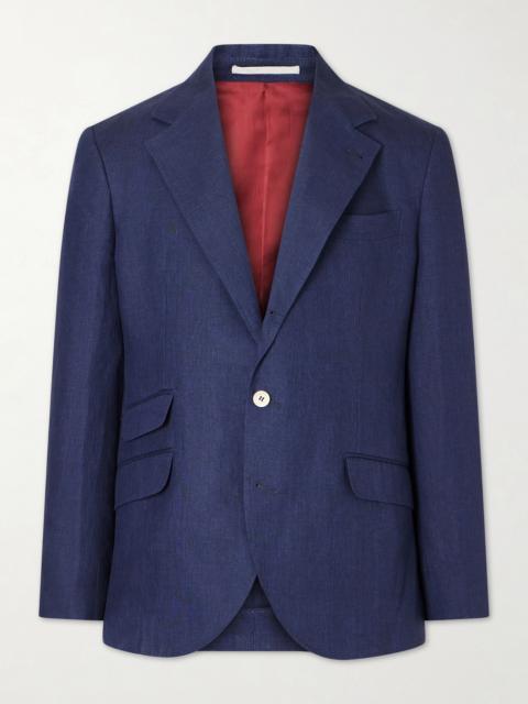 Brunello Cucinelli Linen Suit Jacket