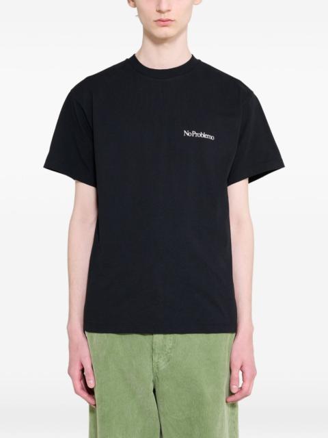 No Problemo logo-print T-shirt