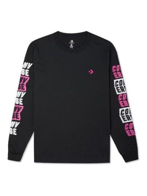 Converse Converse Fold Out Long-Sleeve Tee 'Black' 10019933-A02