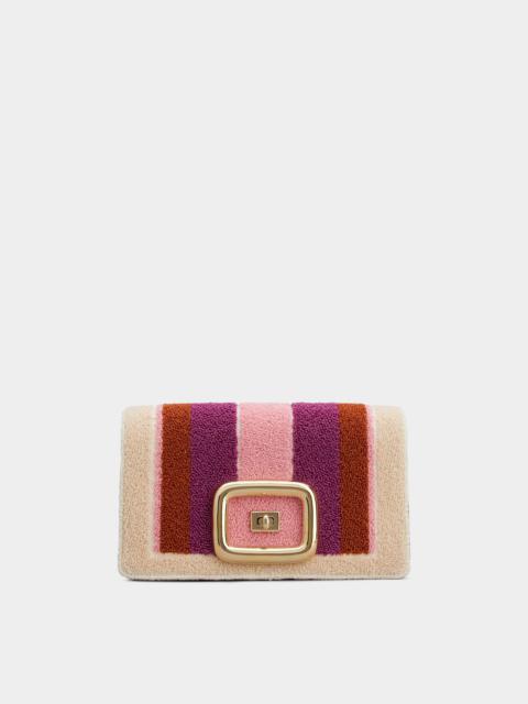 Roger Vivier Viv' Choc Summertime Mini Bag in Fabric