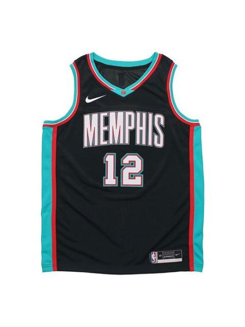 Nike Nike Memphis Grizzlies Ja Morant 2020-21 Sports Jersey Men's Black CN1030-010