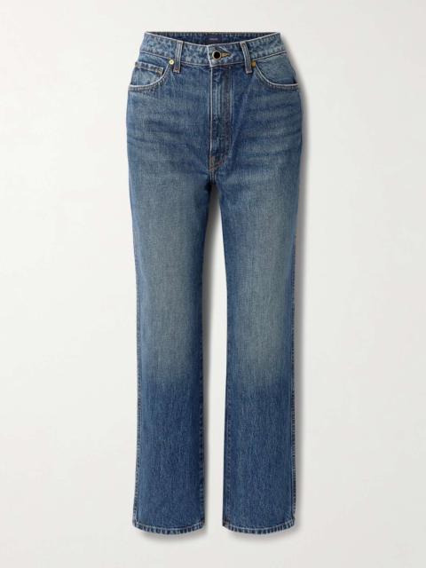 KHAITE Abigail high-rise straight-leg jeans