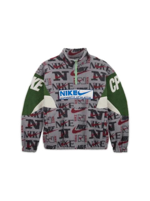 Nike Nike x Cactus Plant Flea Market 1/4 Zip Top Jacket Grey Purple Green