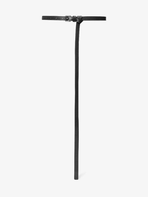 MICHAEL KORS COLLECTION Carolyn Leather Waist Belt