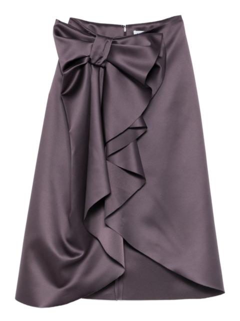 VIKTOR & ROLF bow-detail midi skirt