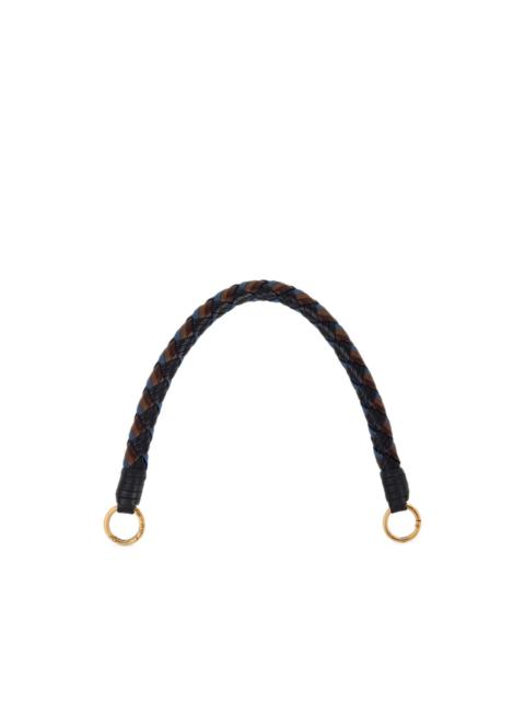 Etro woven leather bag handle