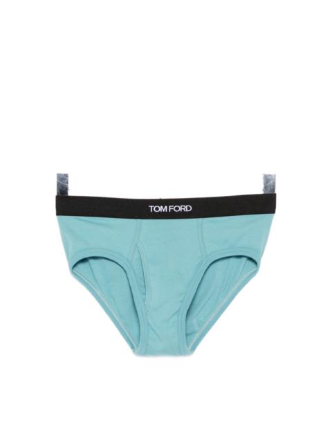 TOM FORD LOGO-WAISTBAND BRIEFS