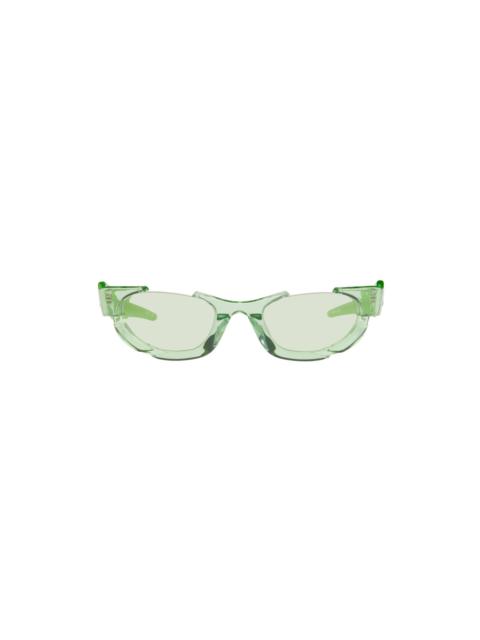 FENG CHEN WANG Green Phoenix Sunglasses