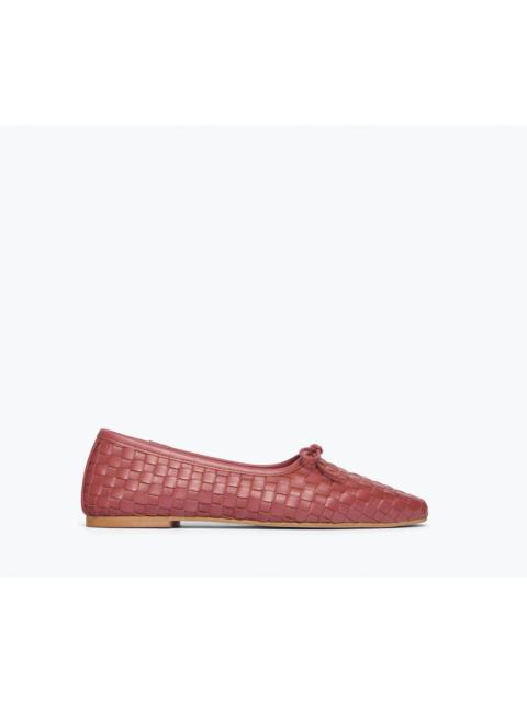 FRĒDA SALVADOR JADA SQUARE TOE BALLET FLAT