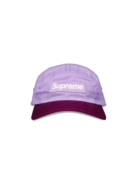Supreme Supreme Waxed Cotton Camp Cap 'Purple'