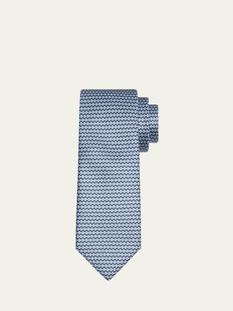 Brioni Men's Geometric Silk Tie