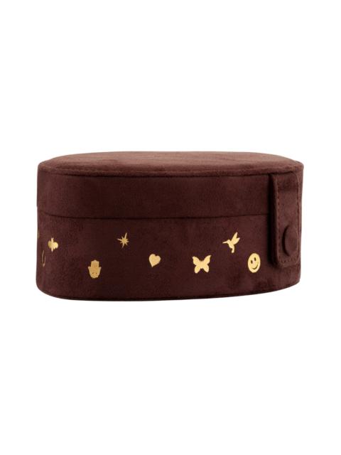 SYDNEY EVAN Brown Evil Eye Jewelry Box