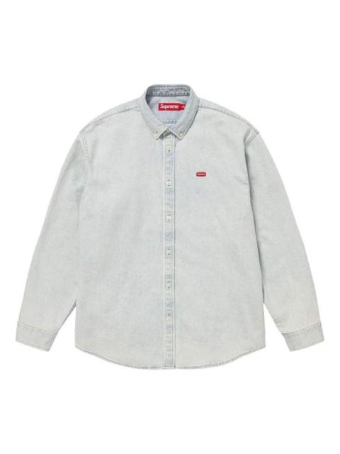 Supreme Supreme SS26 Small Box Denim Shirt 'Light Indigo' SUP-SS26-362-LND