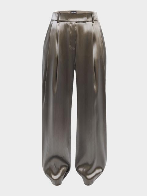 GIORGIO ARMANI Liquid Silk Trousers