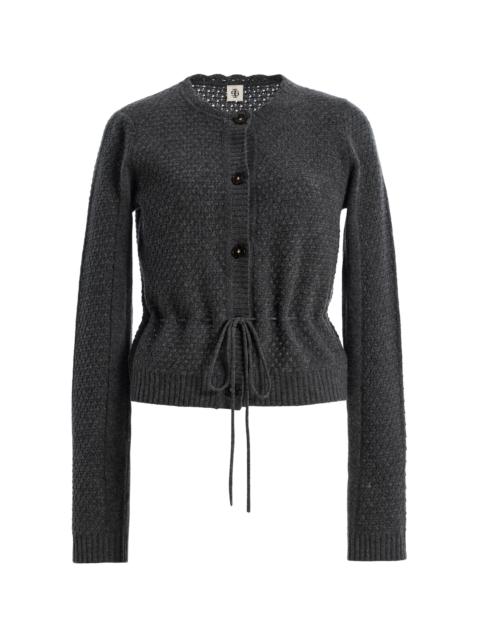 The Garment Como Belted Wool-Cashmere Cardigan