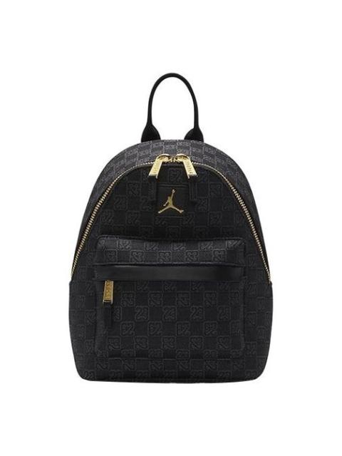 Jordan Air Jordan Monogram Mini Backpack 'Black' 7A0761-023