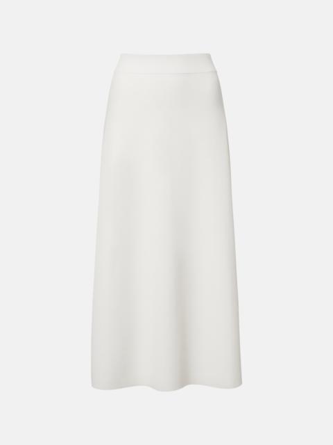 Max Mara Crêpe midi skirt