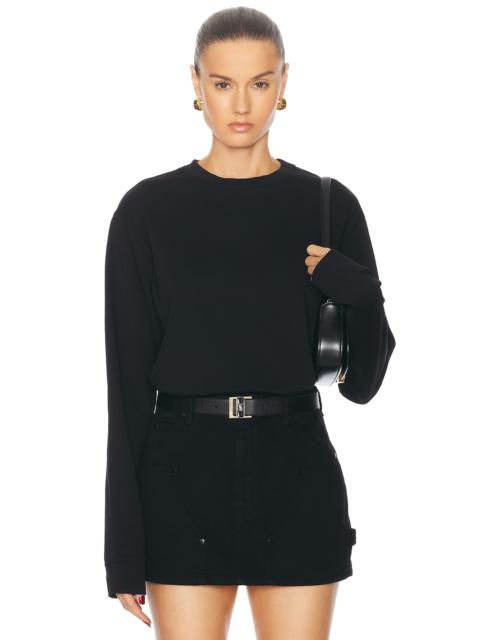 RENGGLI Long Sleeve Crewneck Top