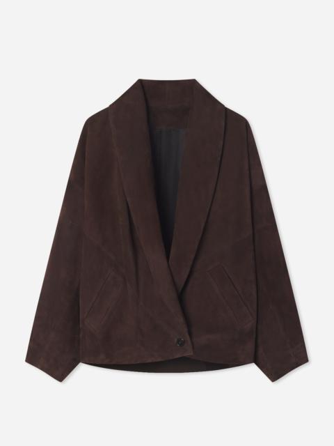 CO Wrap Jacket in Suede