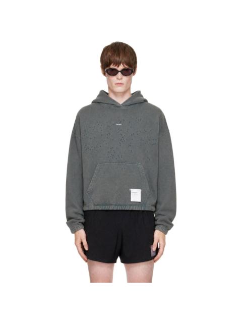 SATISFY Gray MothTech Hoodie