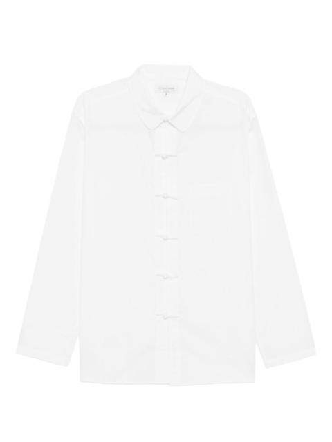 Yohji Yamamoto button-up long-sleeved shirt