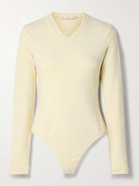 Proenza Schouler Delaney ribbed brushed-jersey bodysuit