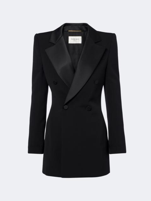 SAINT LAURENT Wool blazer dress