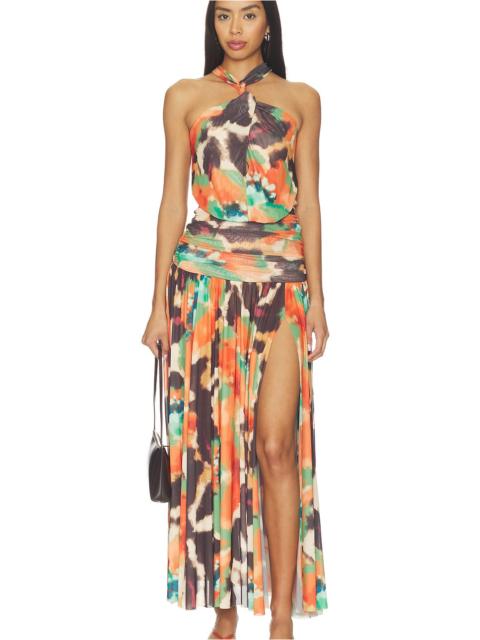 MISA Lacey Maxi Dress