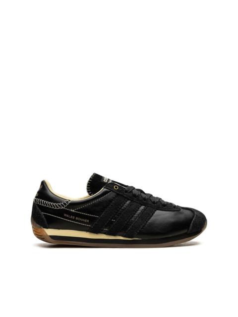 x Wales Bonner Country "Core Black/Easy Yellow" sneakers